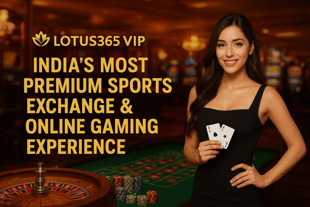 Lotus365 VIP – India’s Most Premium Sports Exchange & Online Gaming Experience