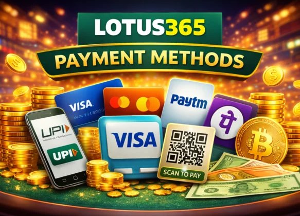 Payment Methods on Lotus365